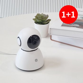 (1+1) 홈캠 펫캠 홈카메라 베이비모니터 베이비캠 홈CCTV 5MP PRO (500만화소 )