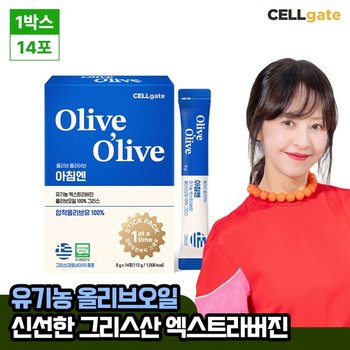 [그리스_1박스] 서정희 pick 엑스트라버진 스틱형 올리브오일 8g x 14포