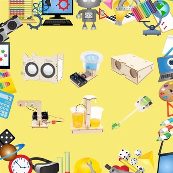 생활속과학원리 모음전 생명과학실험키트 오토마타 나무토막 물리 화학 톱니바퀴 만들기 기구