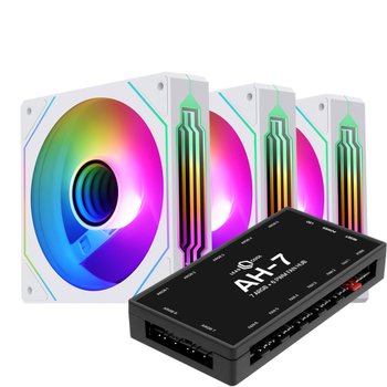 SEGOTEP NR12 ARGB PWM 화이트 3팩 키트