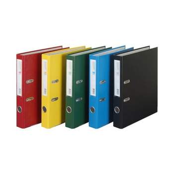 문화 IZ76EX89 레버아치바인더 B841-7 2공 5cm 청색/A4 (1개)