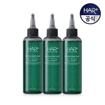 오프레시 딥 허벌 두피 각질&냄새 딥케어 워터 스케일러 200ml x3 (쿨링/탈모완화)