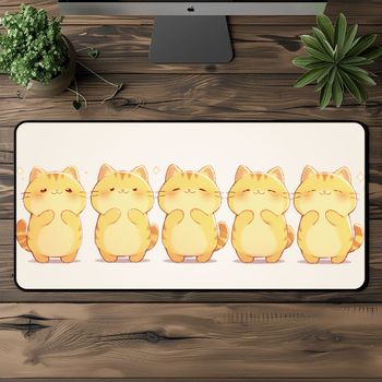800x400 국내제조 고양이 굿즈 fps 마우스 패드 고양이 강아지 PC방 롤