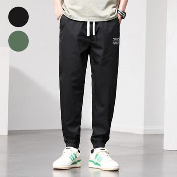 겨울바지 스 여름 남성 밴딩 조거 닝 바지 등산 컬러 추리 팬츠