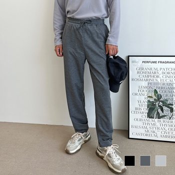 남자 캐주얼 밴딩 스트링 트레이닝 운동 바지 SD-PTA-SSD220857
