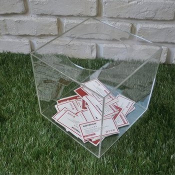고품질 아크릴 투명 응모함 경품함 뽑기함 추첨함 박스 투표 입찰...