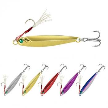 바다낚시용 전해도금 메탈 루어지그 삼치 농어 고등어 전갱이 방어 부시리 채비