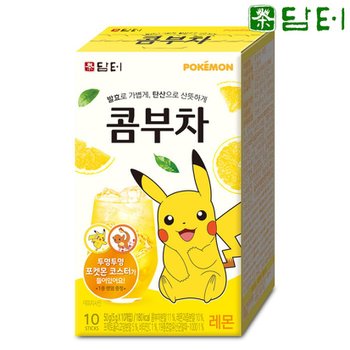 담터 포켓몬 콤부차 레몬 10T