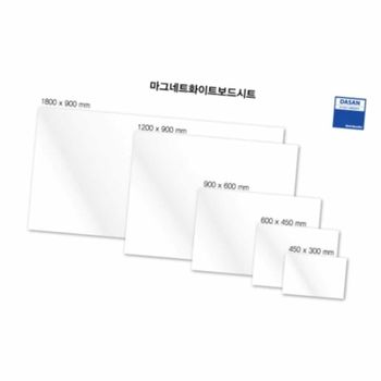 마그네트화이트보드 UK16AC27 900X600 뒷면자석 원형자석 네오디늄자석 ND자석