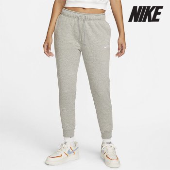 나이키 팬츠 /W3- DQ5192-063 / 우먼스 스포츠웨어 클럽 미드라이즈 플리스 조거 팬츠
