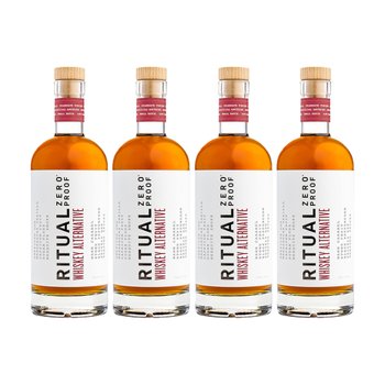 [해외] Ritual Zero Proof 리츄얼 제로 프루푸 무알콜 위스키 얼터너티브 칵테일 믹스 750ml 4개