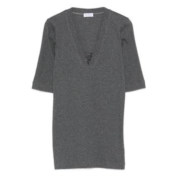 [해외] 26SS 브루넬로 쿠치넬리 스웨터 M0TC8EL692 CV563 Grey