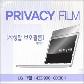 LG 그램 14ZD990-GX30K 거치식 정보보호필름