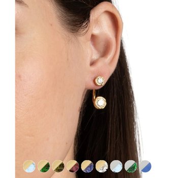 [해외] ALEXIS BITTAR 알렉시스 비타르 귀걸이리사 Asterales Molten Front Back Earring