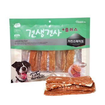견생견사 치킨스테이크 300g 애견간식 강아지간식