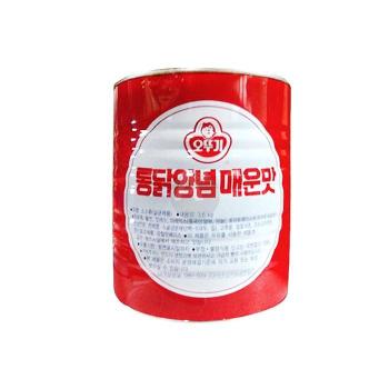 오뚜기 통닭양념 매운맛 3.6Kg 양념치킨소스 대용량 식자재 (S29534725)