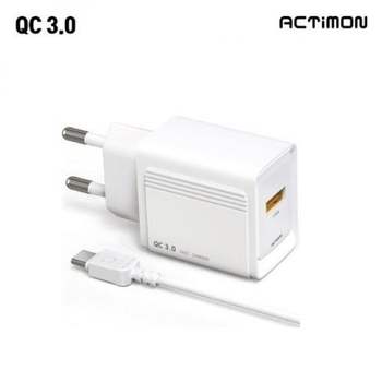 TYPE USB C 엑티몬 후니케이스 1포트 QC 301 충전기 T2 MON 3.0 갤럭시s24울