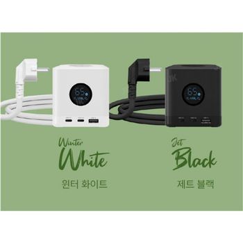 LCD 고속 큐브 멀티텝 전선형 1.8m 블랙 에코너-MT16