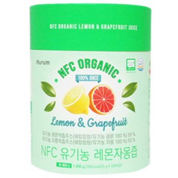 [트레이더스]휴럼 NFC 유기농 레몬자몽즙(20g*50포)
