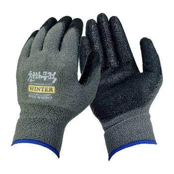 공장 천하무적 윈터 겨울용 터치 작업장갑 현장 방한