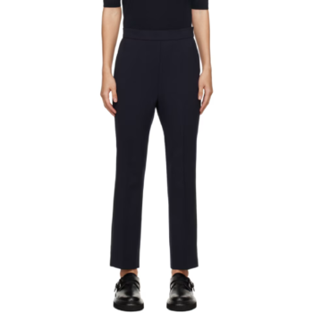 막스마라 네이비 네페토 슬랙스 2411131081600 TP839364407