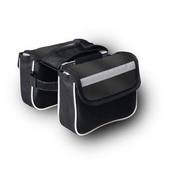 자전거 970FHA14 더블 프레임백 짐받이 안장가방 탑튜브가방