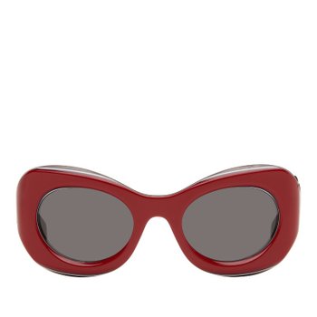 [해외] 로에베 레드 시그니처 선글라스 LW40197U5266A 192337324772 SHINY RED / SMOKE