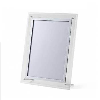 A4 EB24EU03 투명 아크릴 쇼케이스 화이트 진열 전시효과