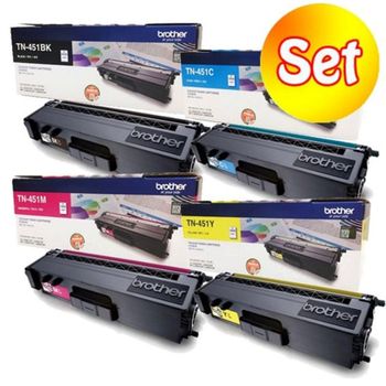 브라더 ZU72NH94 TN-451 정품토너 4색세트소용량 HL-L8360CDW 프린터 리필 교체.