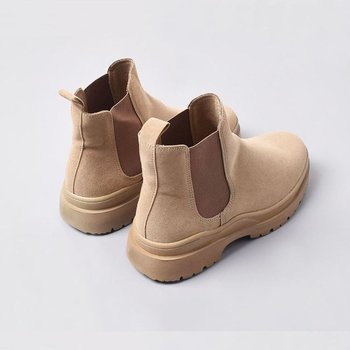 남자 스웨이드 캐주얼 부츠 4CM 키높이 옆 밴딩 부츠 울버린워커 남성처카부츠 남자정장부츠