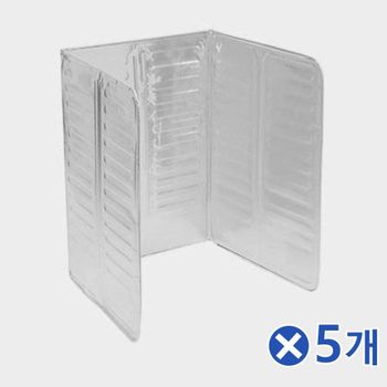 간편세척 기름튐 방지 가스렌지가드 84x39cmx5개 가스렌지벽면 깔끔하고편리 고등어구울때기름