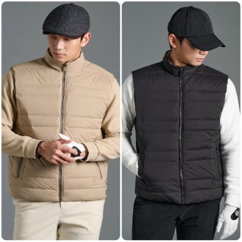 [신세계백화점]FW25 남성 초경량 튜브다운 베스트 2종택1 (BJ5X36B04A)