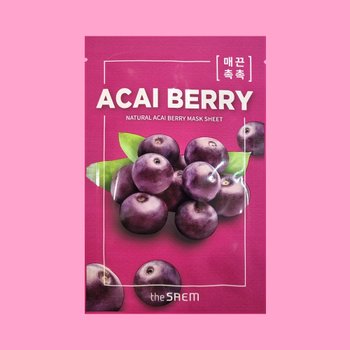 더샘 내추럴 아사이베리 마스크 시트 20매