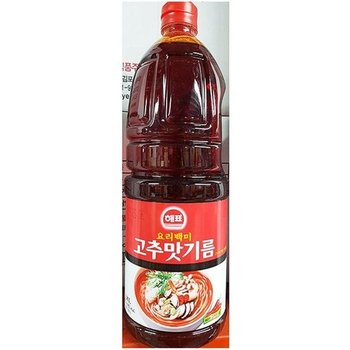 고추맛기름(해표 1.8L) 이무 고추맛기름 고 카놀라유 (52738442)