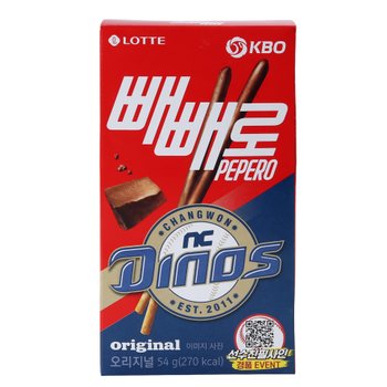 신상 롯데 KBO빼빼로 초코 54G(패키지랜덤발송상품)