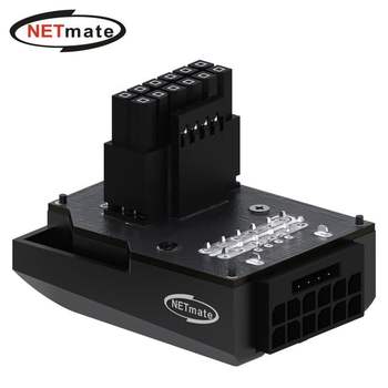 450W 12VHPWR 변환 어댑터 (블랙 STD 90도)