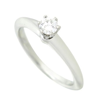 [중고] 고이비토 티파니 다이아 웨딩 반지 K1444TI