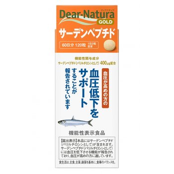 [해외] 디아나츄라 골드 사덴 펩티드 120립(60일분) (기능성 표시 식품)