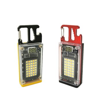 작지만 강력한밝기 35SMD LED 충전식 여외 멀티 캠핑 작업등 랜턴 D65 (색상랜덤)