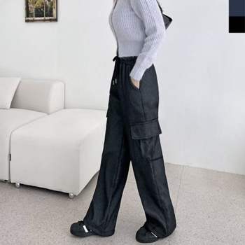 GAA 여자 데일리 HD-B186W 겨울 보온 기모 웜 카고 데