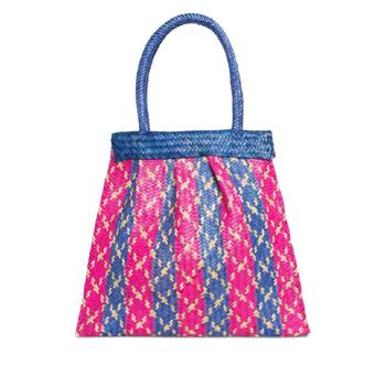 26 SS Brigitte 오칸 플리츠 스트라이프 비치 백 B02PALHA TP441154551