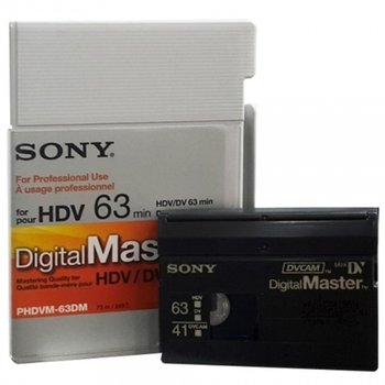 소니 HDV 캠코더 공테이프 63분 6mm 저장장치 테잎