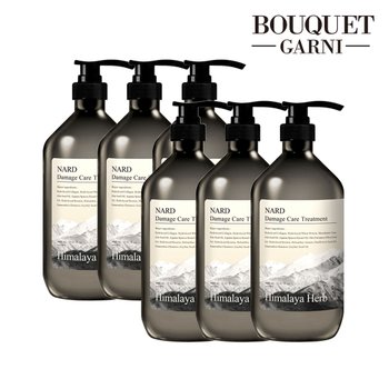히말라야 허브 나드 데미지케어 트리트먼트 시그니처향 1000ml x6개