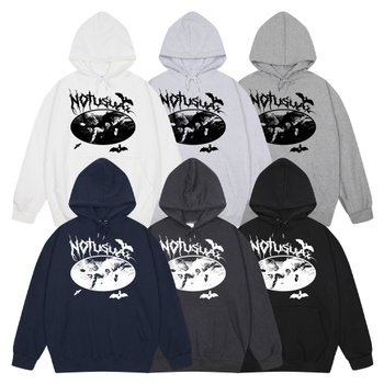 [당일배송][기모선택가능] 오버핏 빅사이즈 남녀공용 뱀피르 후드티 6color