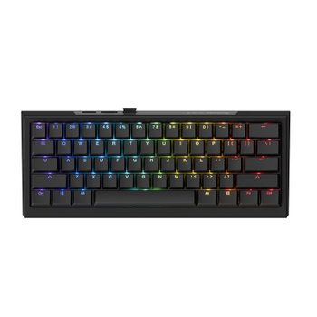 [해외] Ducky One X Mini 60% 무선 게이밍 키보드 블랙 61키 US 배열 유도식 스위치 탑재