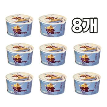 삼양식품 큰컵 탱글 단백질파스타 머쉬룸크림 105g x 8개 아이들간식/J (S50843058)