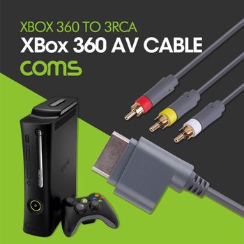 Coms 게임 AV 케이블 XBox360용 1.8M 게임케이블 AV케이블