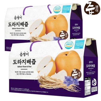 도라지배즙 2박스 60포