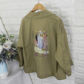 yru_나염핀턱자켓COD여름점퍼바스락점퍼등산점퍼바람막이