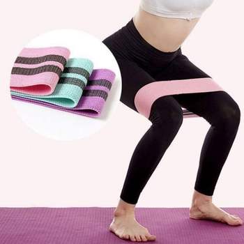 힙업 힙밴드 캐주얼 홈트레이닝 3단 필수템 스쿼트 근